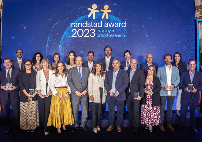 Foto Randstad Award – XIV edición. Telefónica, la empresa más atractiva para trabajar en el sector de telecomunicaciones.
